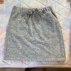 LOFT grey skirt.